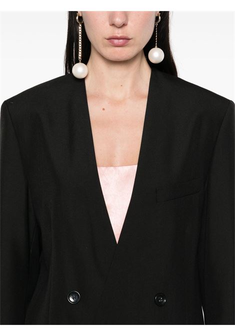 Black double-breasted blazer Philosophy Di Lorenzo Serafini - women PHILOSOPHY DI LORENZO SERAFINI | 050507270555